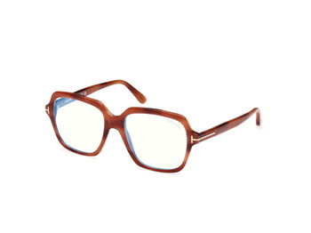 Tom Ford Brille für Damen in Rot Havanna FT5908-B 054