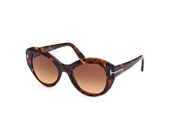  Tom Ford Sonnenbrille Guinevere in havanna FT1084 52F