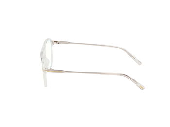 Das Bild zeigt die Korrektionsbrille FT5874-B 026 von der Marke Tom Ford in kristall.