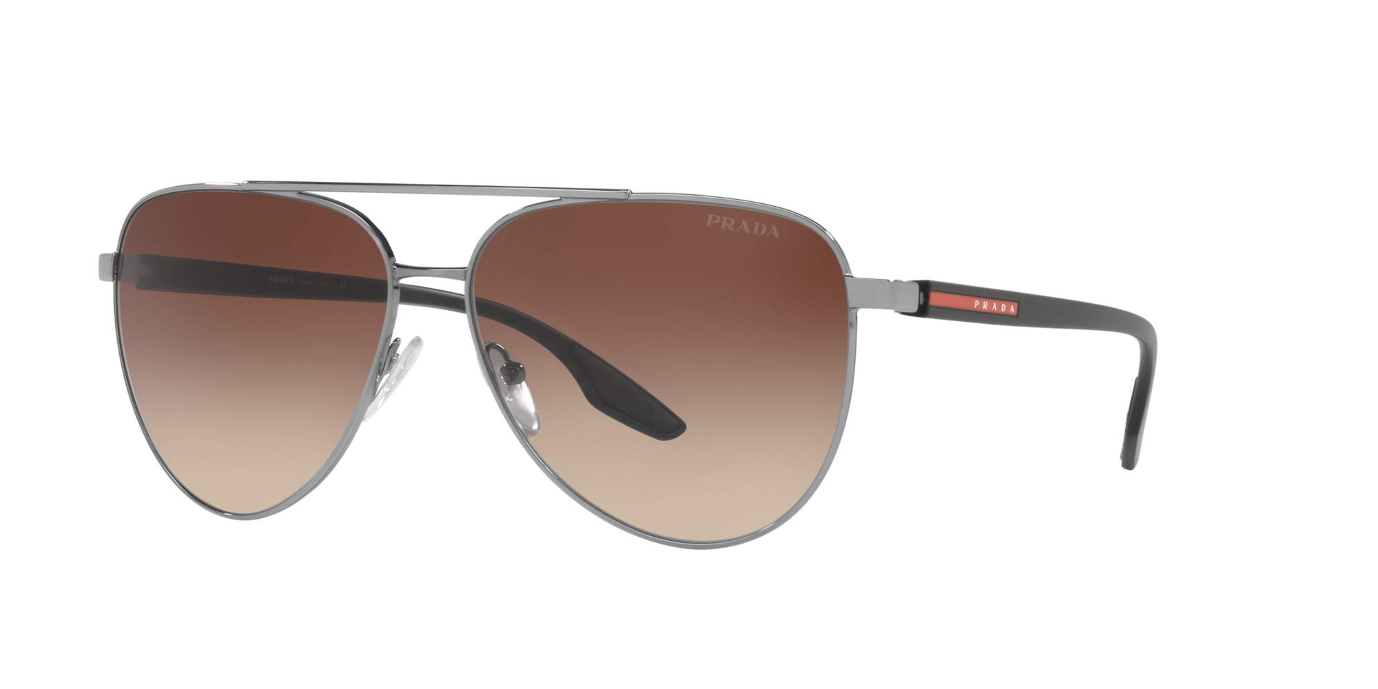 Prada Linea Rossa Sonnenbrille PS 52WS 5AV02P 61 Silber