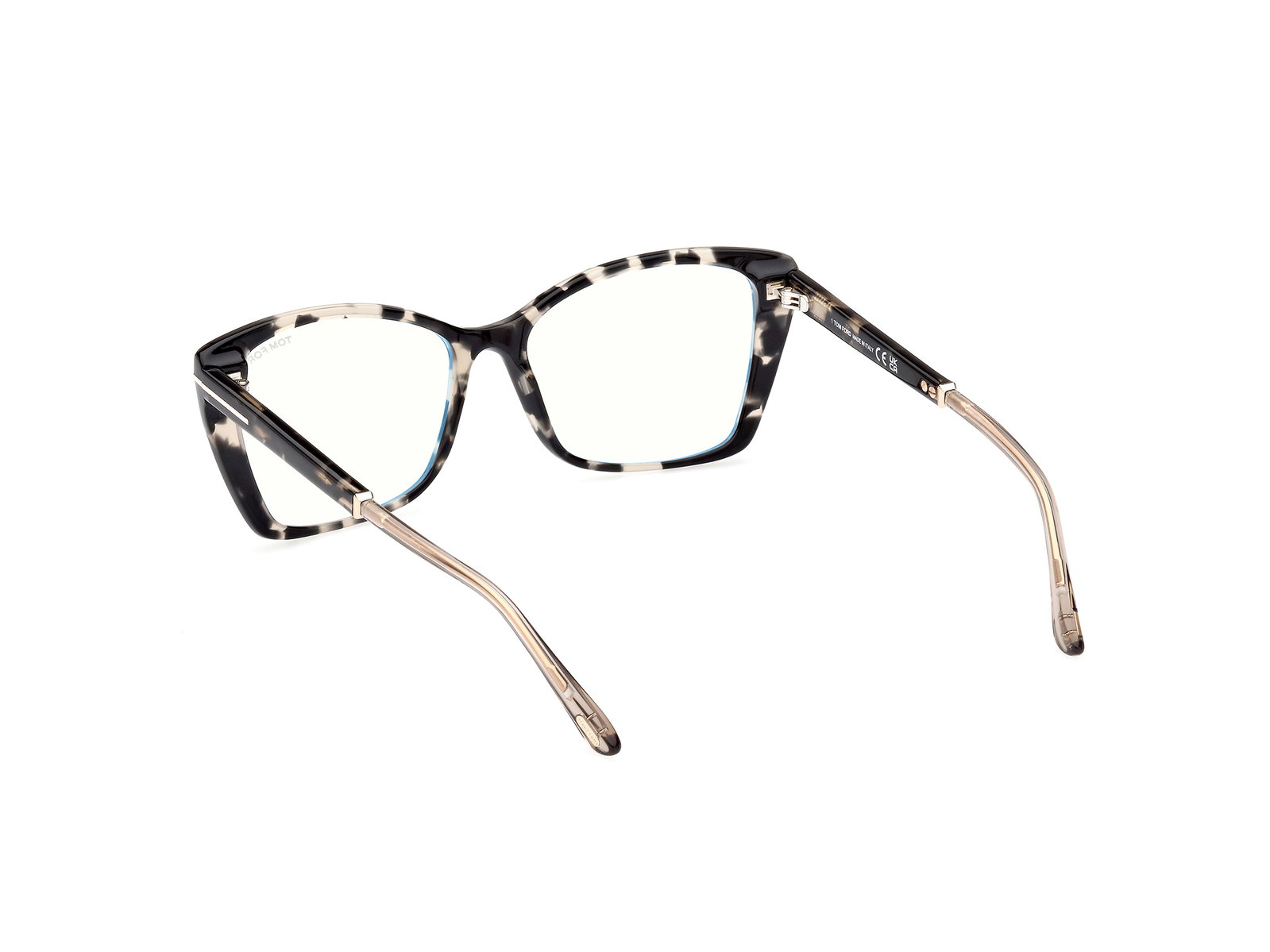 Das Bild zeigt die Korrektionsbrille FT5893-B 005 von der Marke Tom Ford in havanna.
