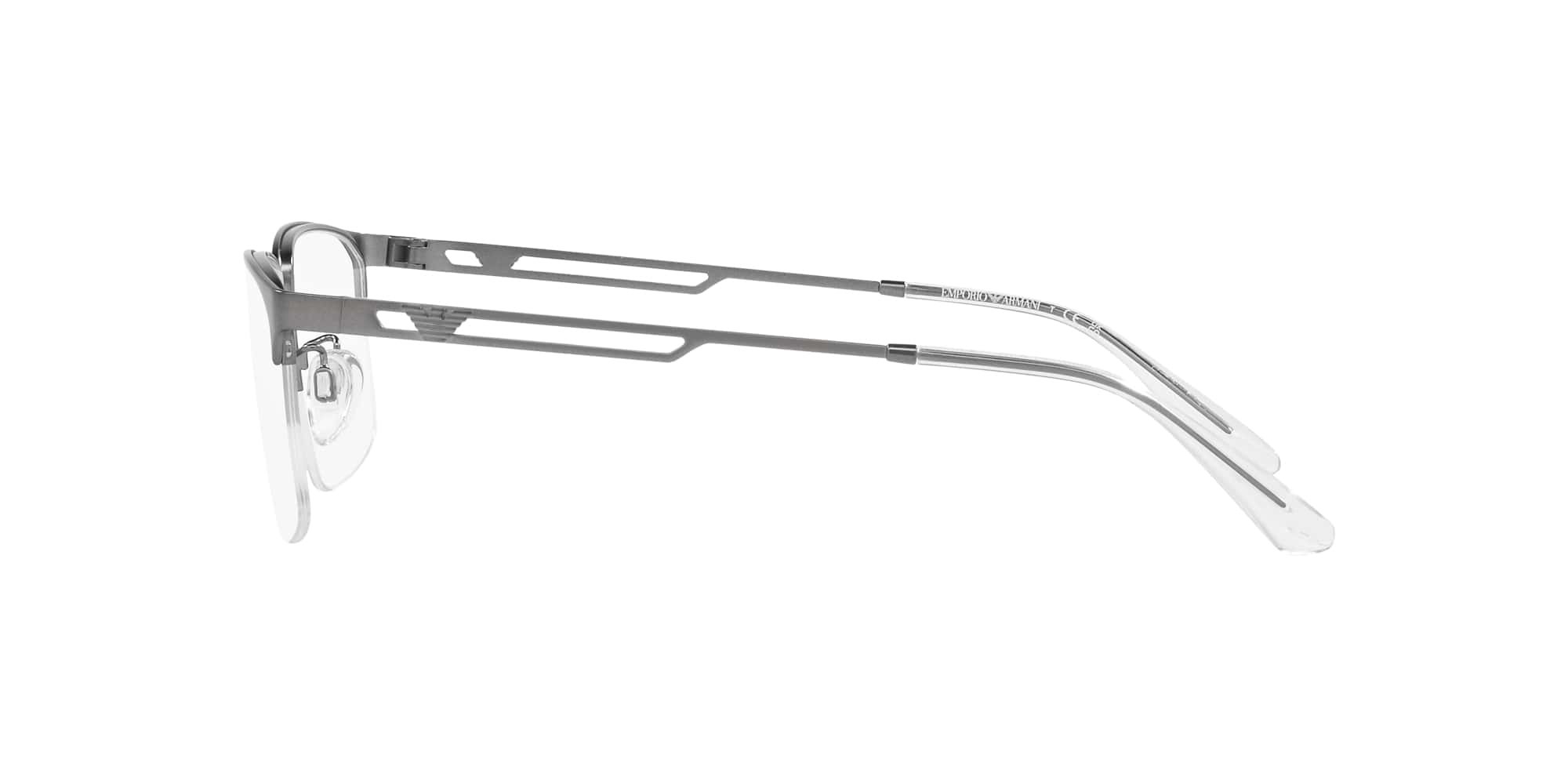 Das Bild zeigt die Korrektionsbrille EA1143 3003 von der Marke Emporio Armani in Gunmetal.