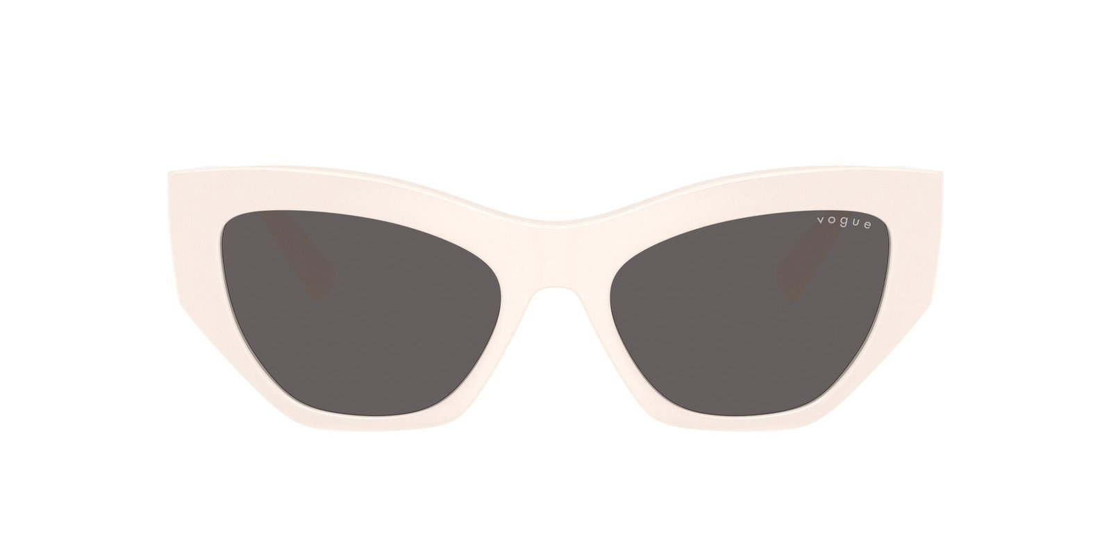 Das Bild zeigt die Sonnenbrille VO5607S von der Marke Vogue in Weiß.