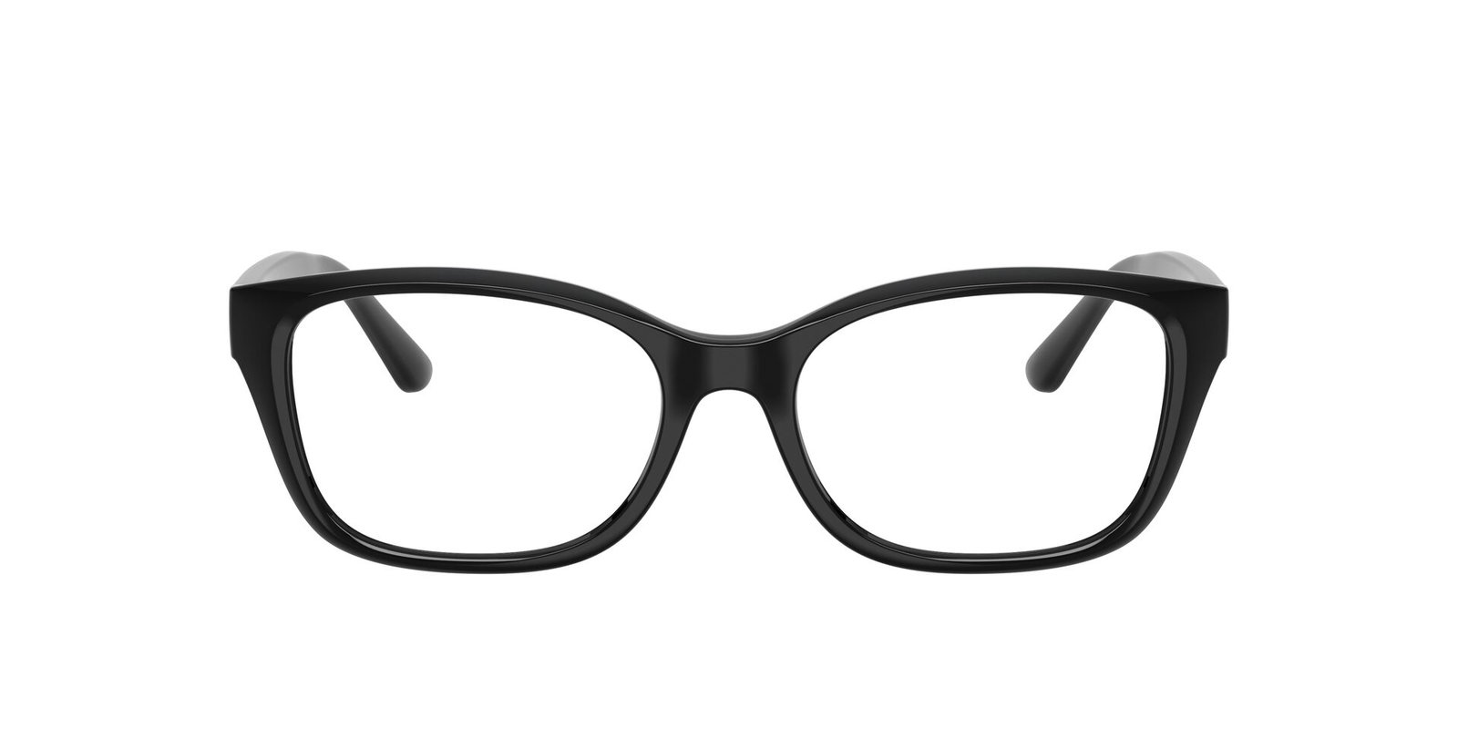 Das Bild zeigt die Korrektionsbrille RL6252U von der Marke Ralph Lauren in Schwarz.