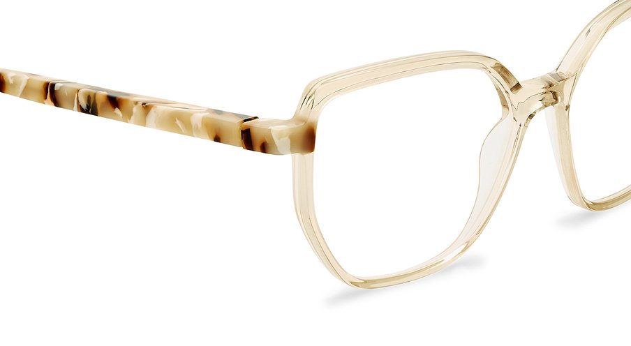 Das Bild zeigt die Korrektionsbrille  DAKOTA YWBE von der Marke Etnia Barcelona in  Beige.