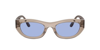 Das Bild zeigt die Sonnenbrille VO5616S von der Marke Vogue in Grau Transparent.