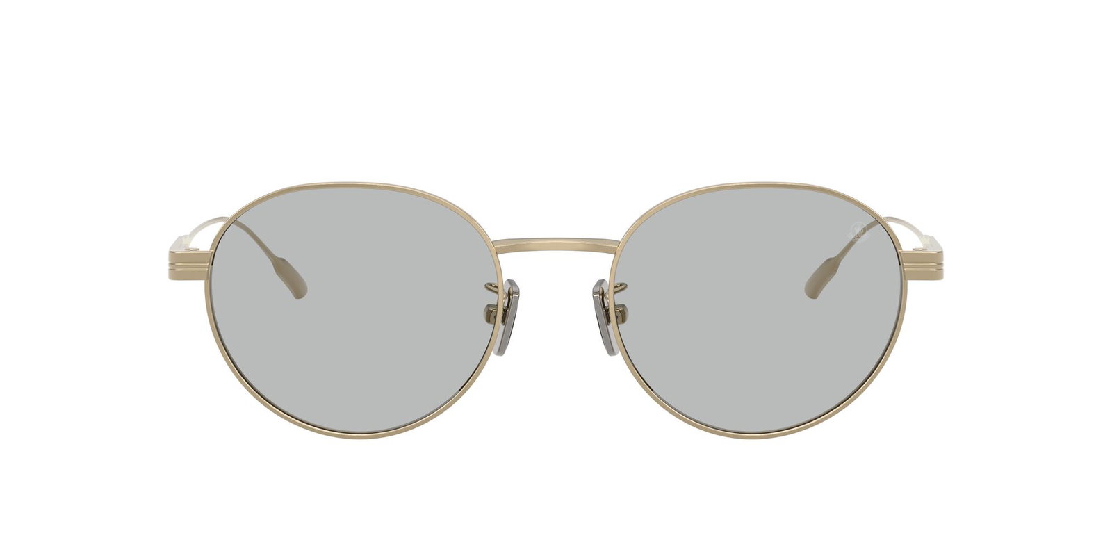 zu sehen ist die Sonnenbrille 4006TD von Moncler in der Farbe Gold.