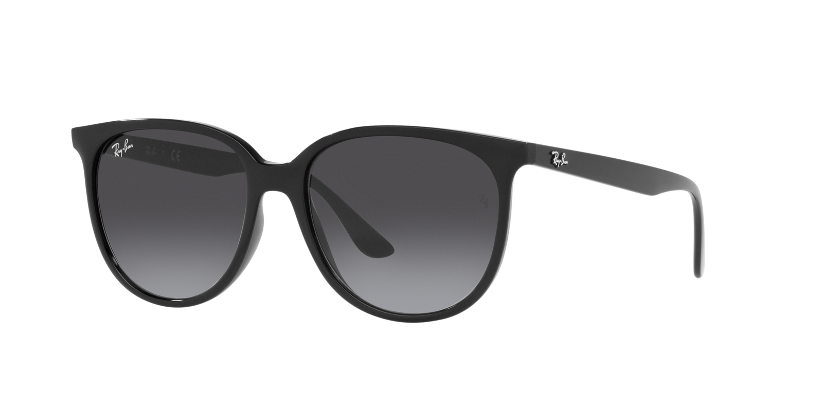 Ray Ban Sonnenbrille für Damen in Schwarz & Quadratisch RB4378 601/8G 54