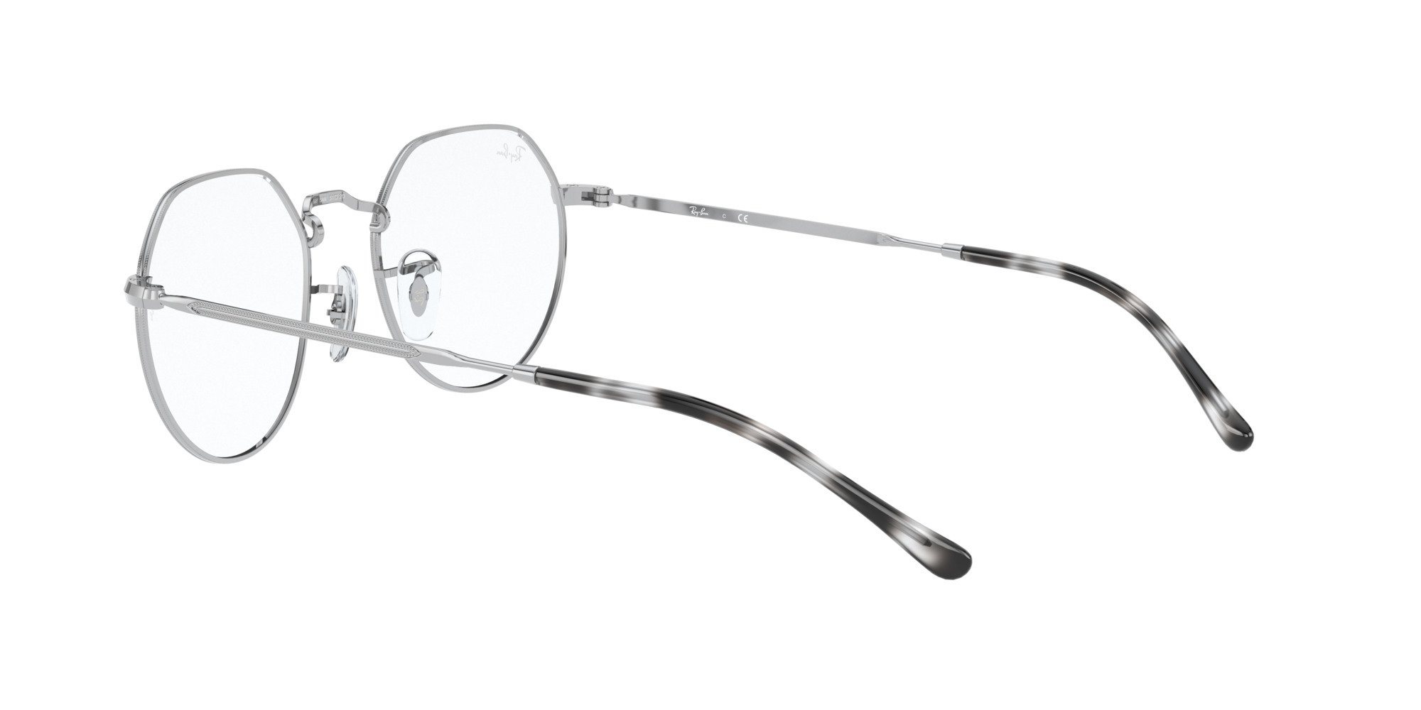 Das Bild zeigt die Korrektionsbrille RX6564 2501 von der Marke Ray Ban in Silber.