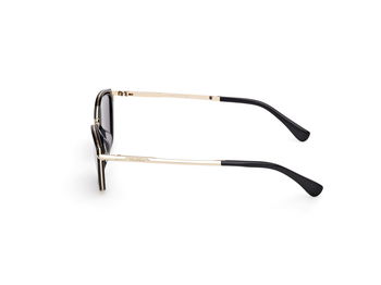 Das Bild zeigt die Sonnenbrille MM0162 von der Marke Max Mara in Schwarz.