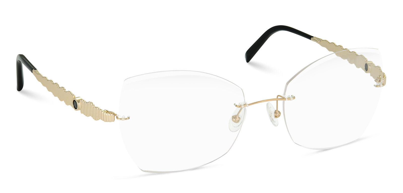 Flair Brille Damen 9133 100 in Gold-Schwarz