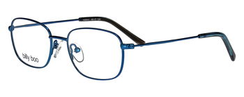 Das Bild zeigt die Korrektionsbrille 146541 von der Marke Abele Optik in Blau.