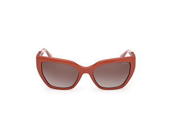 Das Bild zeigt die Sonnenbrille GU00264 von Guess in der Farbe Rot.
