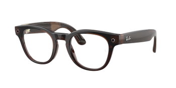 Ray Ban META-Brille Scriber in Braun Transparent 0RW7002 8532