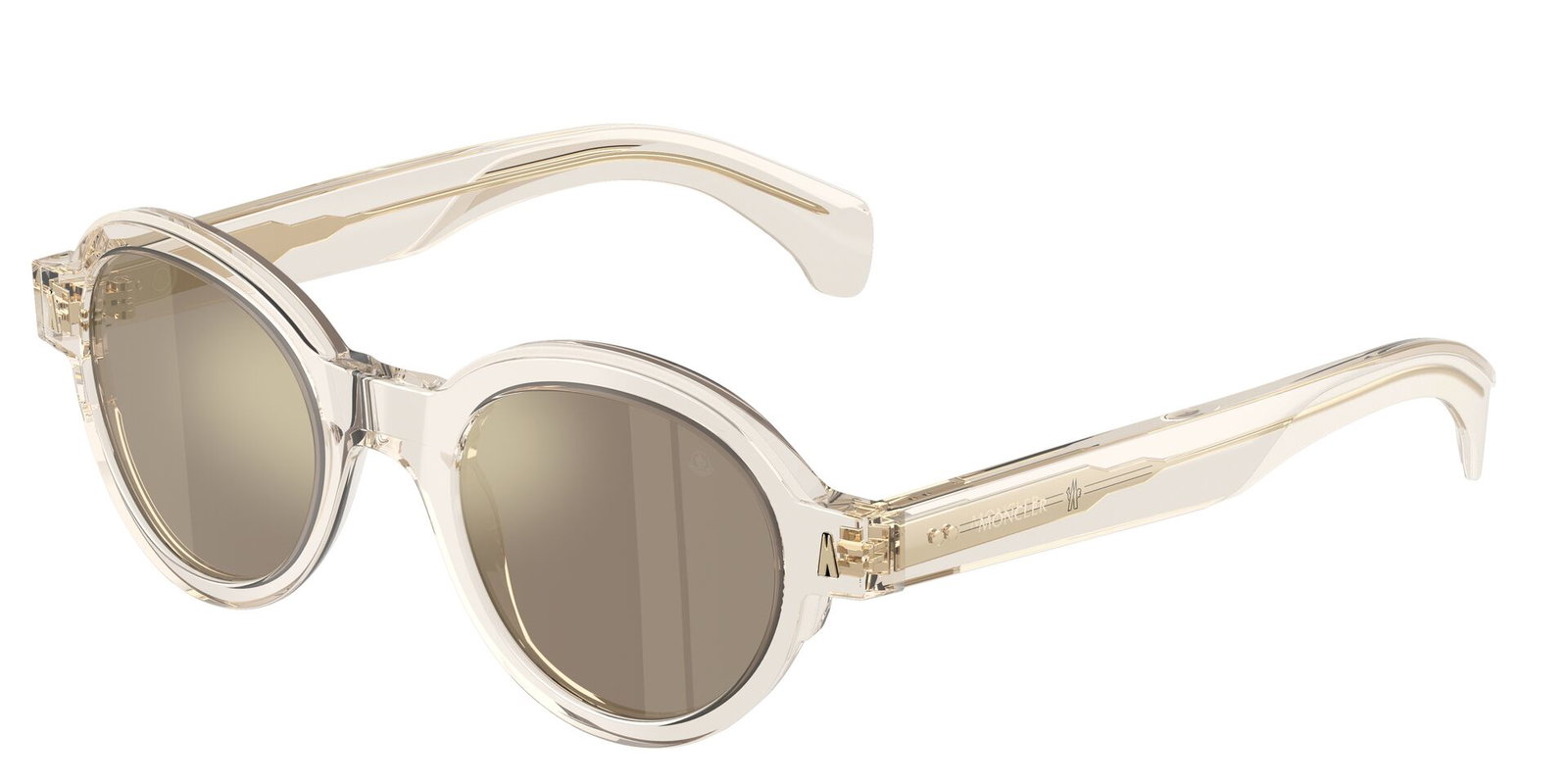 zu sehen ist die Sonnenbrille 6003 von Moncler in der Farbe Transparent.