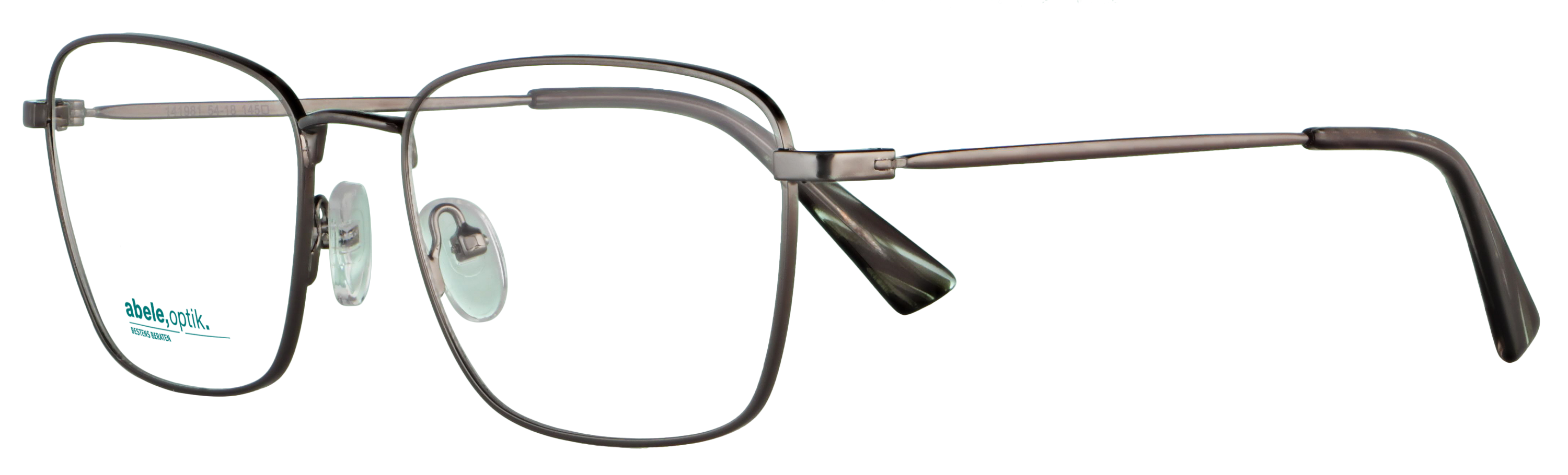 Das Bild zeigt die Korrektionsbrille 141981 von der Marke Abele Optik in gun.