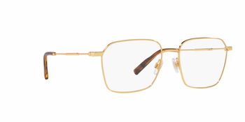 Das Bild zeigt die Korrektionsbrille DG1350 02 von der Marke D&G in gold.