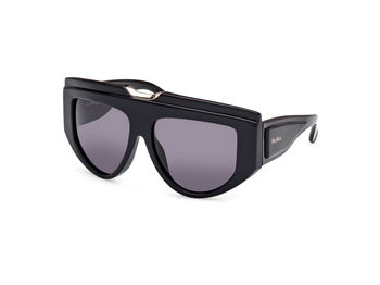 Das Bild zeigt die Sonnenbrille MM0084 01A von der Marke Max Mara in Schwarz.