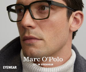 Zu sehen ist ein Mann mit einer Marc O` Polo Brille.