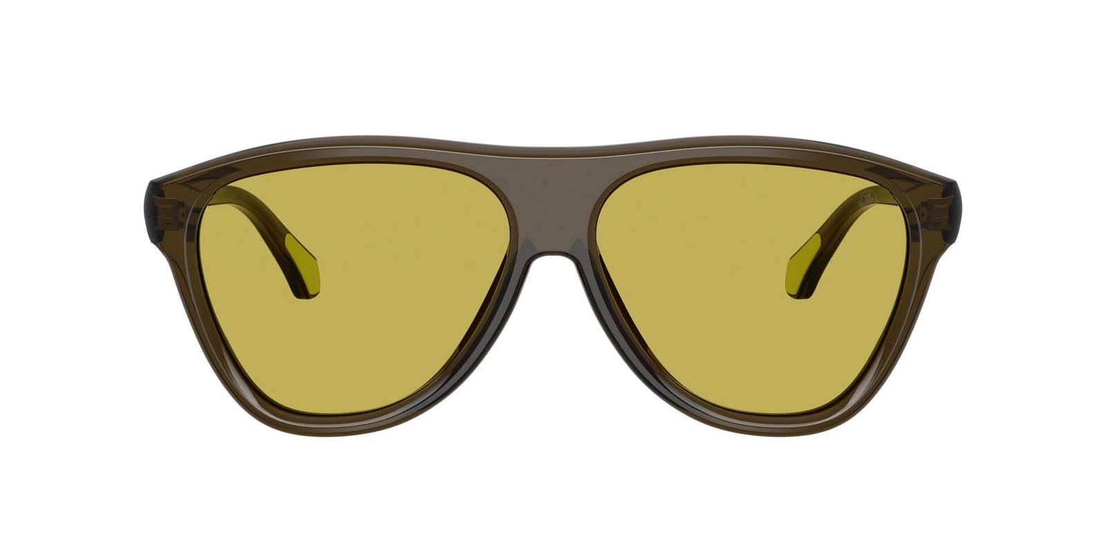 zu sehen ist die Sonnenbrille 6025U von Moncler in der Farbe Braun.
