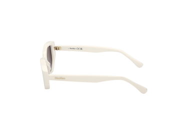 Das Bild zeigt die Sonnenbrille MM0161 von der Marke Max Mara in Weiß.