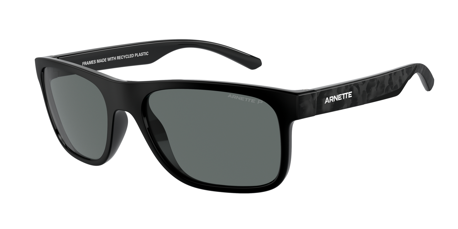 Das Bild zeigt die Sonnenbrille AN4341 290081 von der Marke Arnette in schwarz.