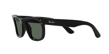 Das Bild zeigt die Sonnenbrille 0RBR0502S 6677VR von der Marke Ray Ban in schwarz.
