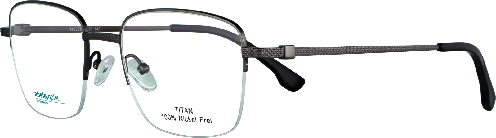 abele optik Brille 143521 in schwarz