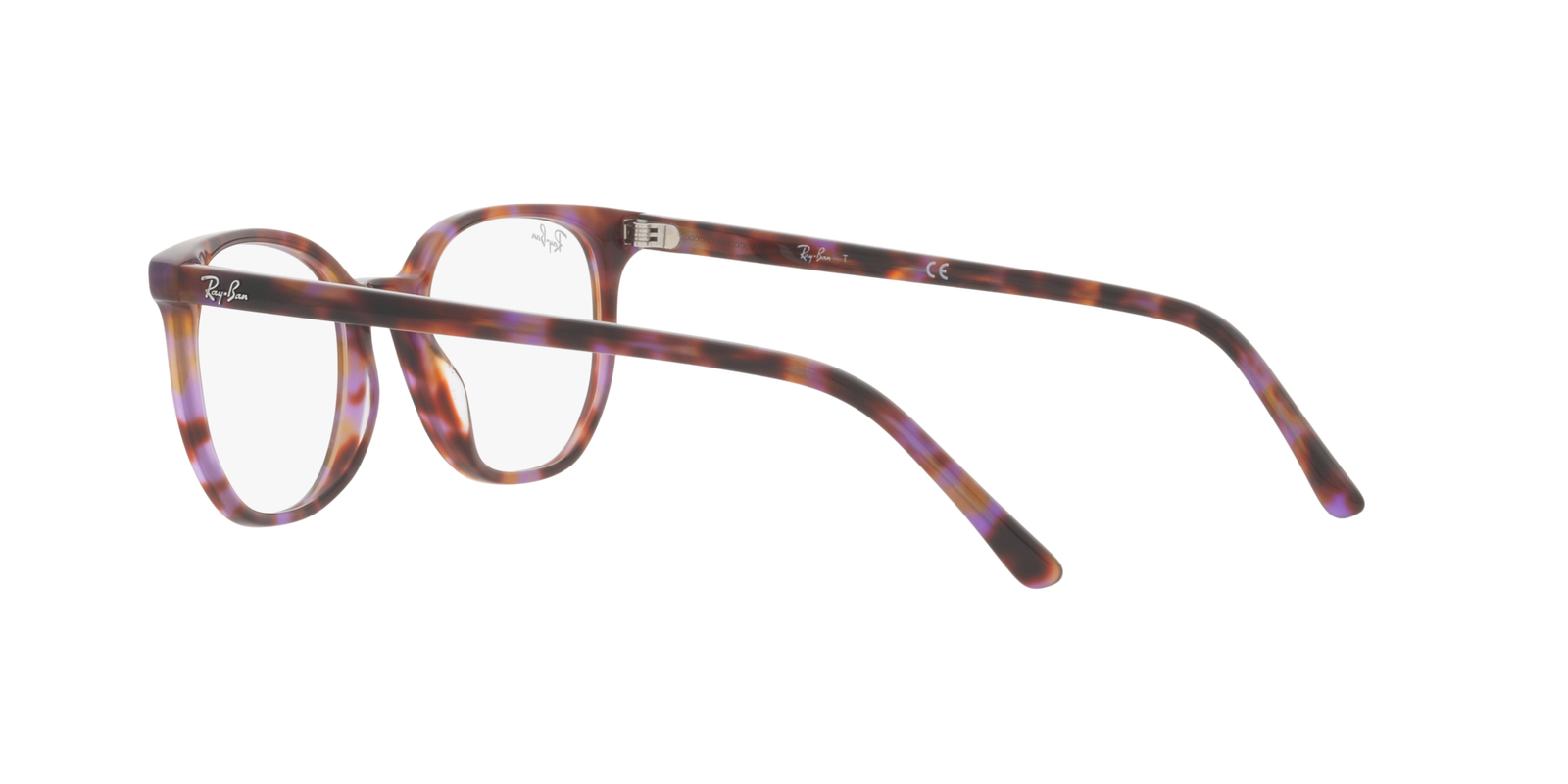 Das Bild zeigt die Korrektionsbrille RX5397 8175 von der Marke Ray Ban in braun gemustert.