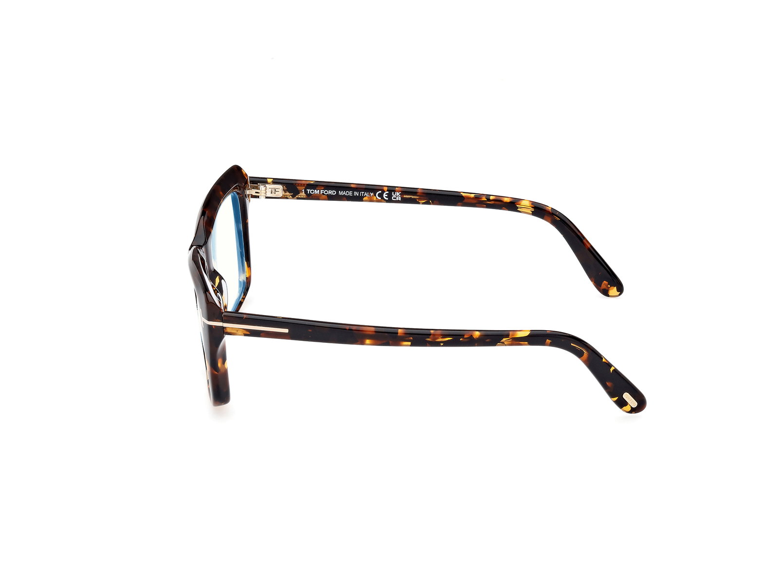 Das Bild zeigt die Korrektionsbrille FT5894-B 052 von der Marke Tom Ford in havanna.