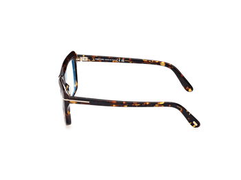 Das Bild zeigt die Korrektionsbrille FT5894-B 052 von der Marke Tom Ford in havanna.