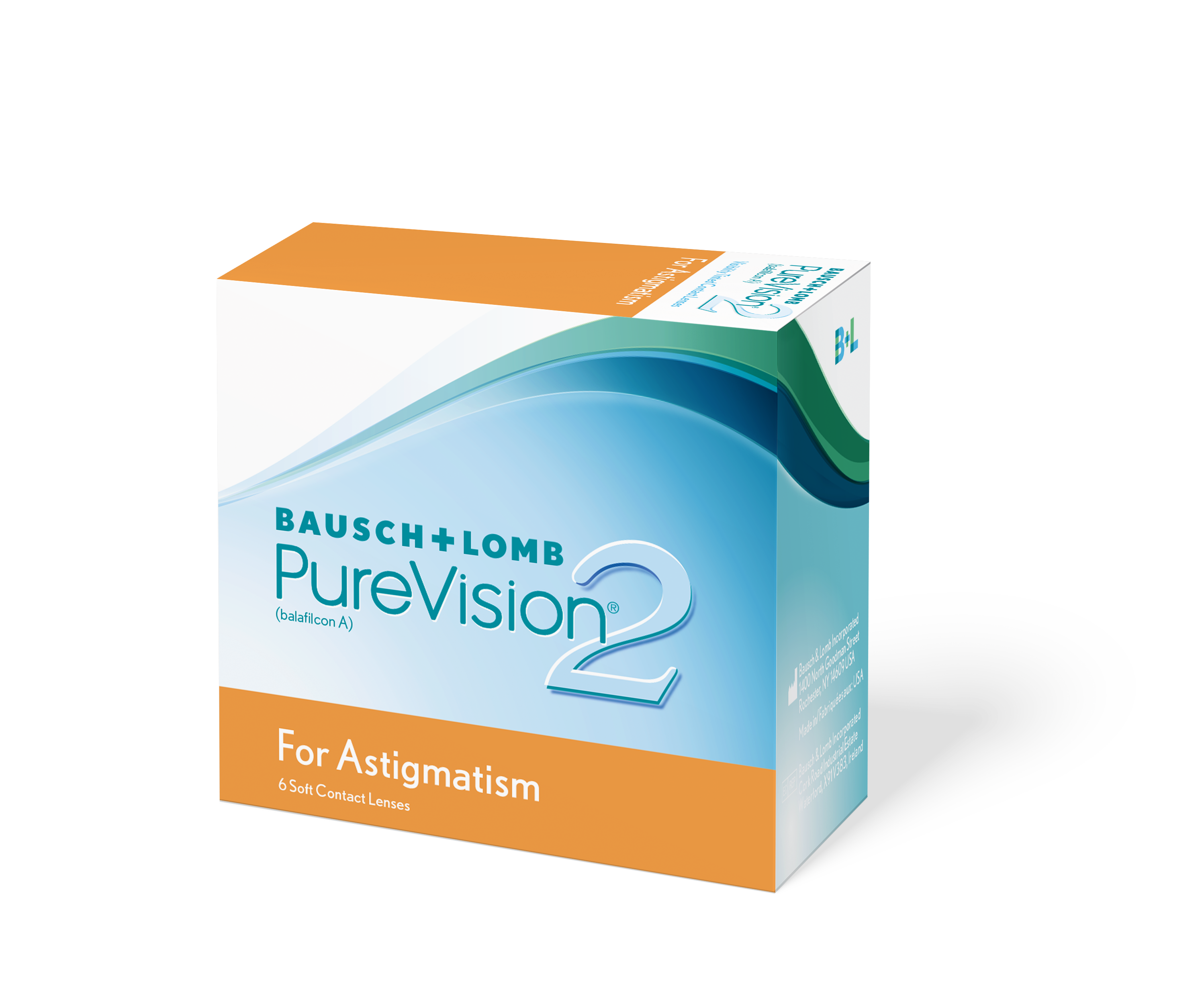 Pure Vision 2 HD for Astigmatism, Bausch & Lomb (6 Stk.)