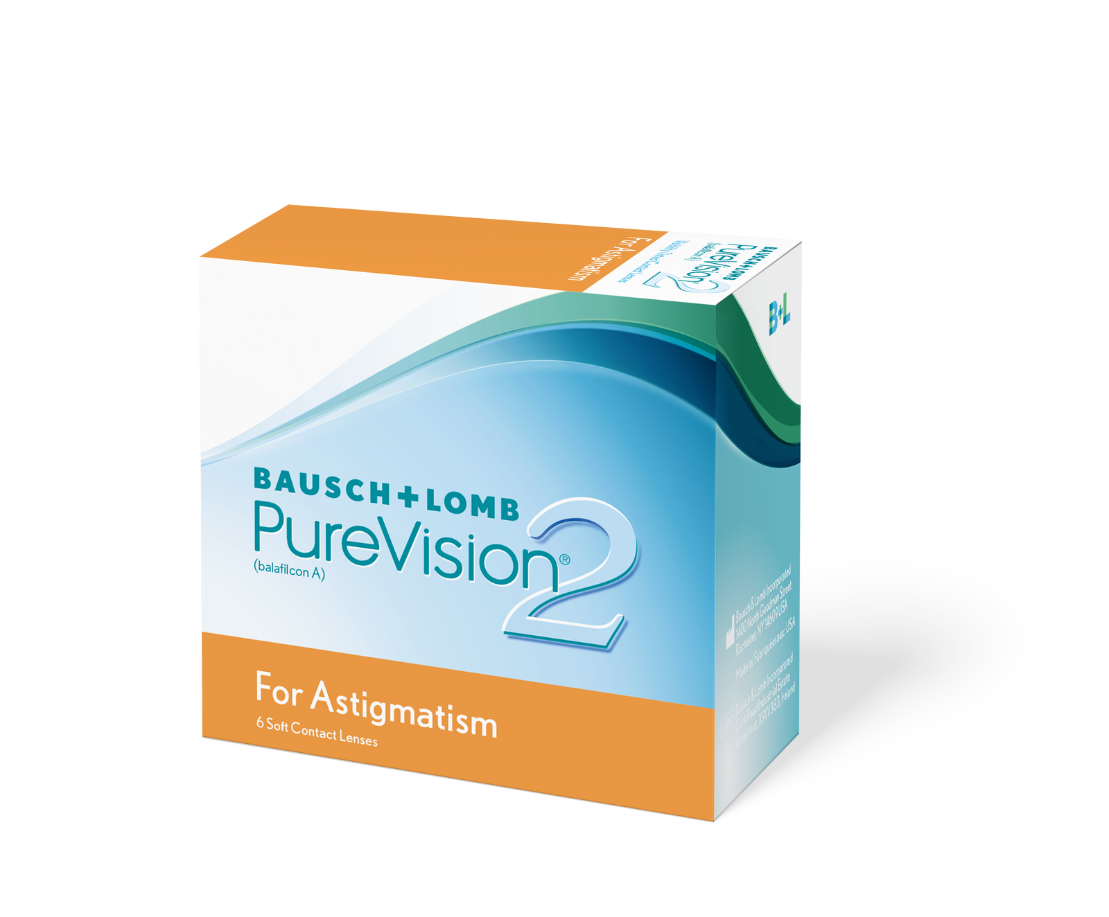 Pure Vision 2 HD for Astigmatism, Bausch & Lomb (6 Stk.)