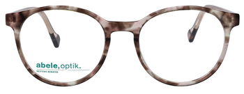 Das Bild zeigt die Korrektionsbrille 148821 von der Marke Abele Optik in rosa braun havana.