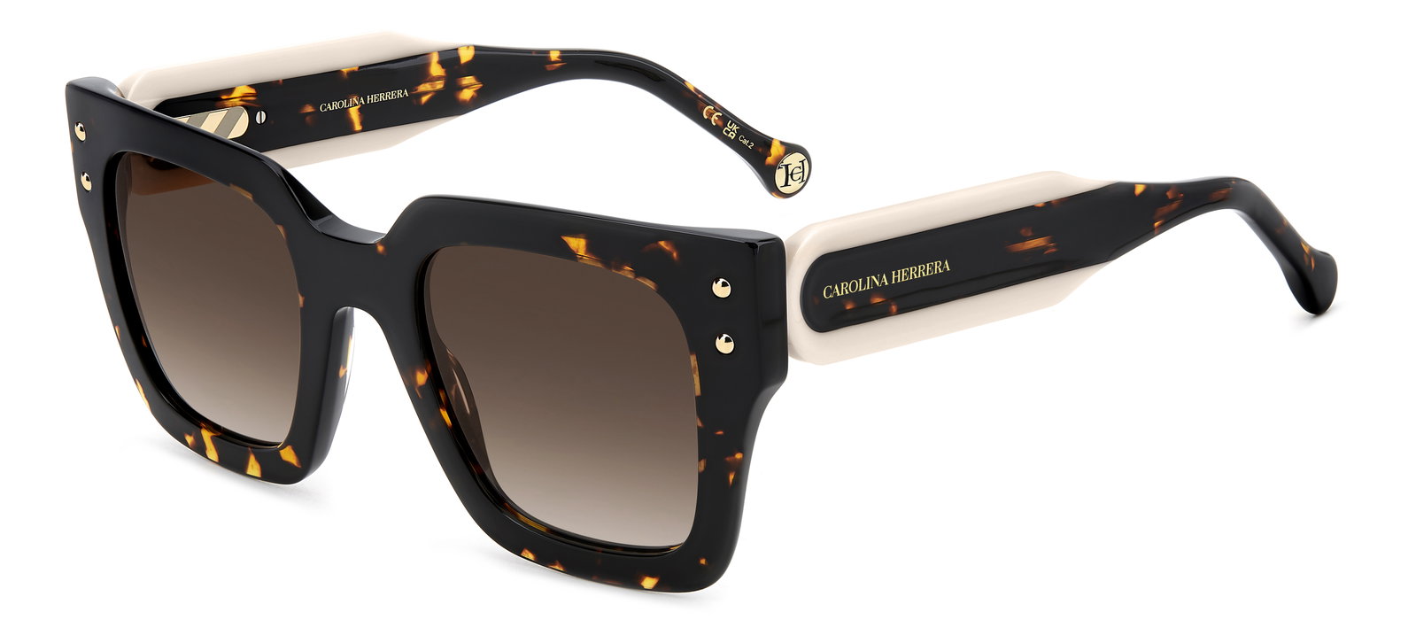 Carolina Herrera Sonnenbrille HER 0255/S 086 in Havanna