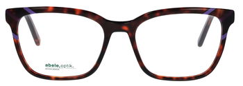 Das Bild zeigt die Brille 149181 von der Marke Abele Optik in braun/lila.