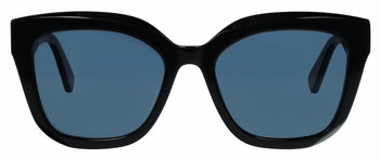 Das Bild zeigt die Sonnebrille Damen in schwarz von Abele Optik 152382 frontal