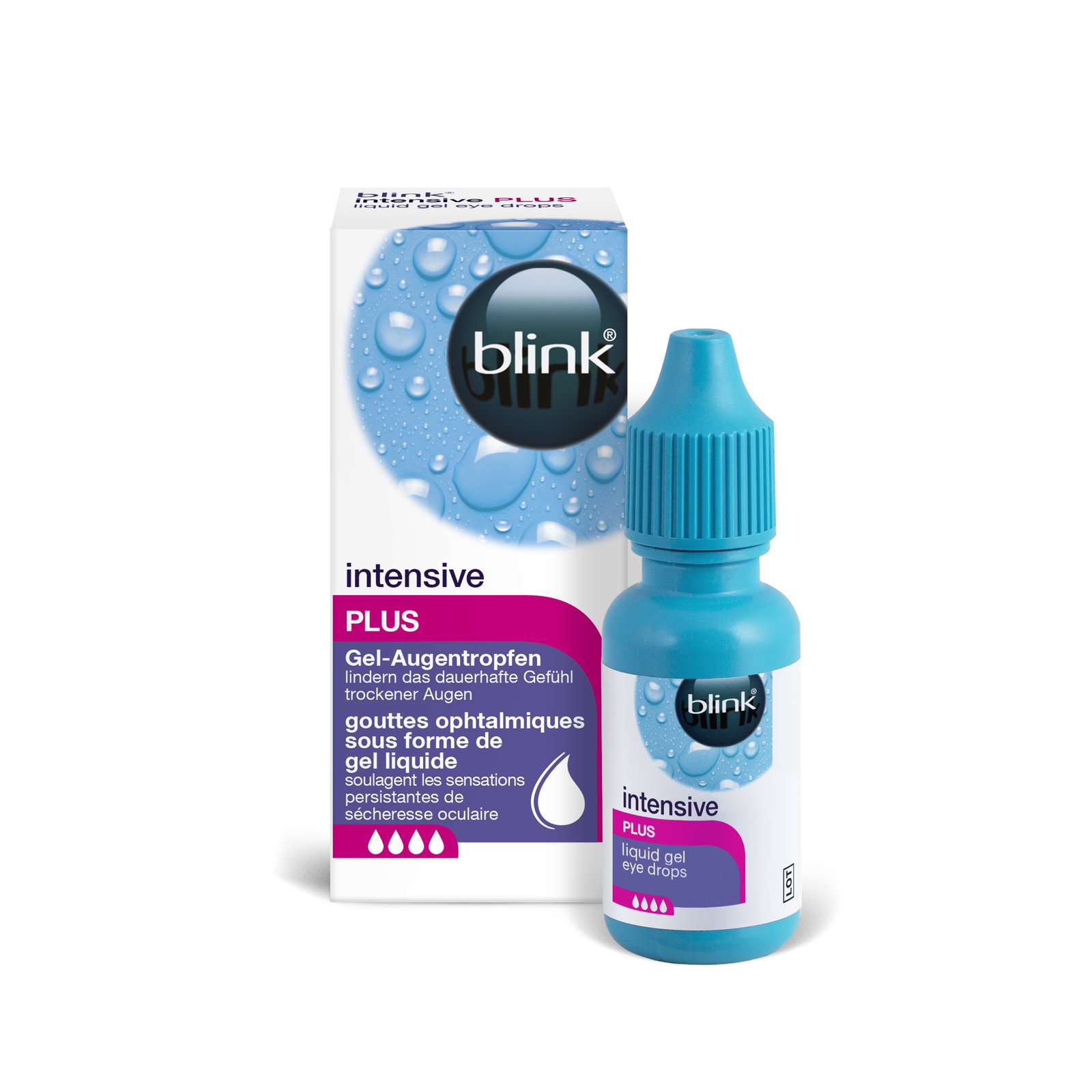 Blink Intensive tears Plus Gel, (10 ml)