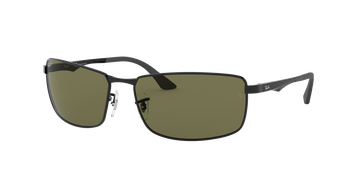 Ray Ban Sonnenbrille für Herren in Schwarz RB3498 002/9A 61