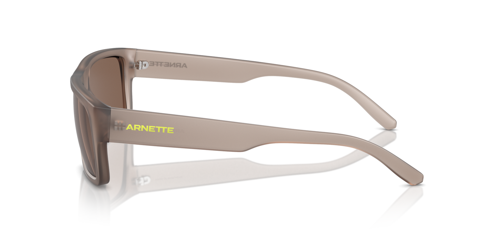 Das Bild zeigt die Sonnenbrille AN4338 290673 von der Marke Arnette in braun.