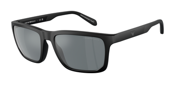 Das Bild zeigt die Sonnenbrille EA4219 50016G von der Marke Emporio Armani in Matt schwarz.