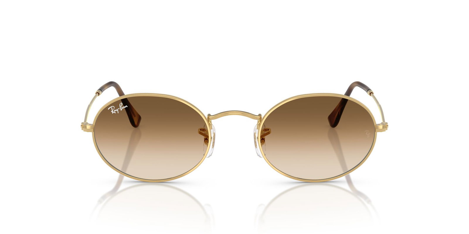 Das Bild zeigt die Sonnenbrille RB3547 001/51 von der Marke Ray-Ban in Gold.