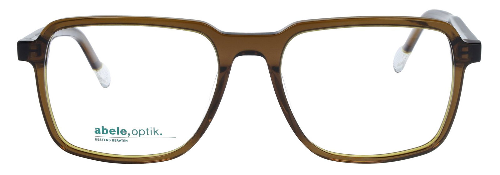 zu sehen ist die Korrektionsbrille 153021 von Abele Optik in der Farbe Braun.