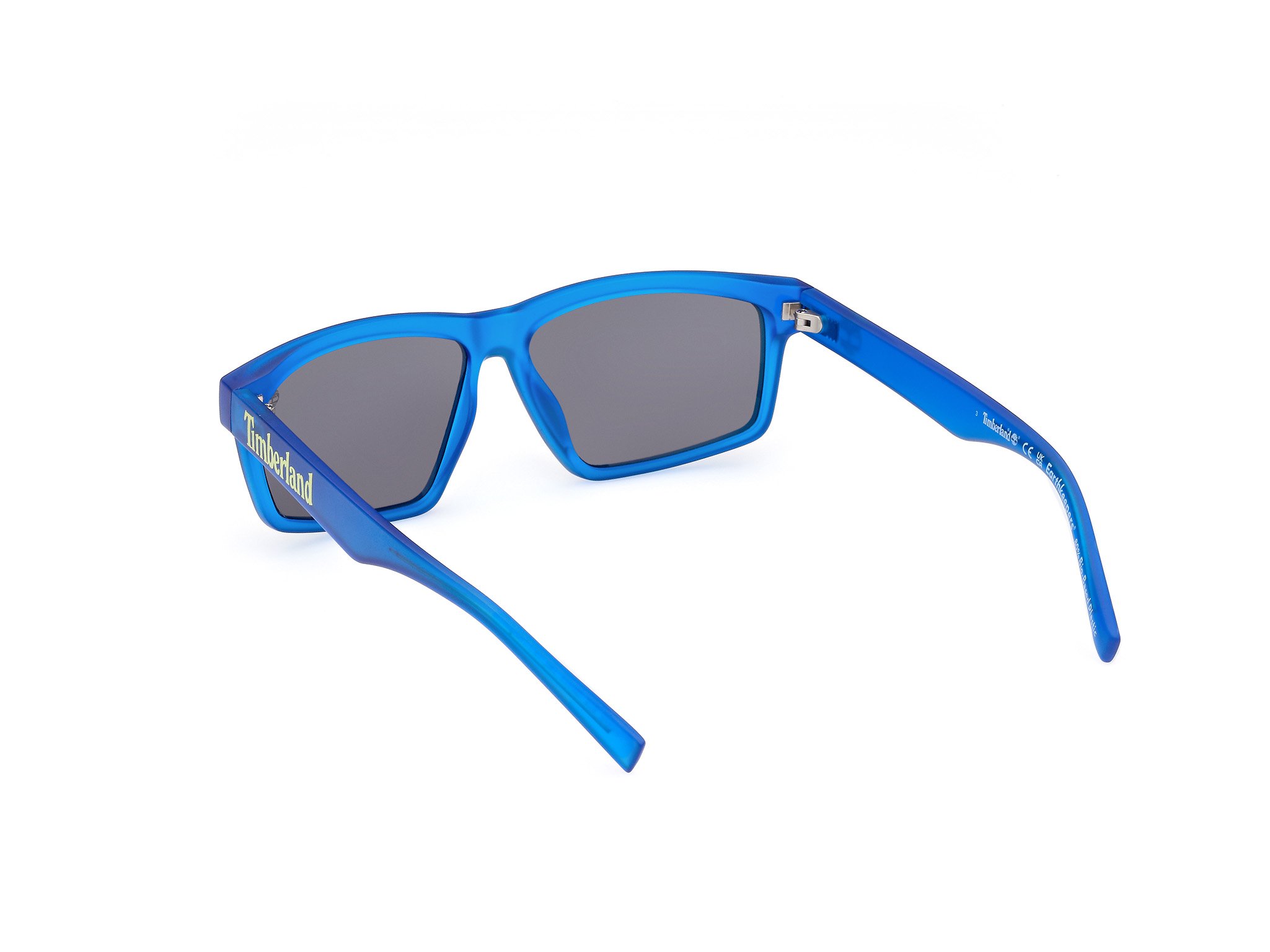 Das Bild zeigt die Sonnenbrille TB9319 47H von der Marke Timberland in transparent blau