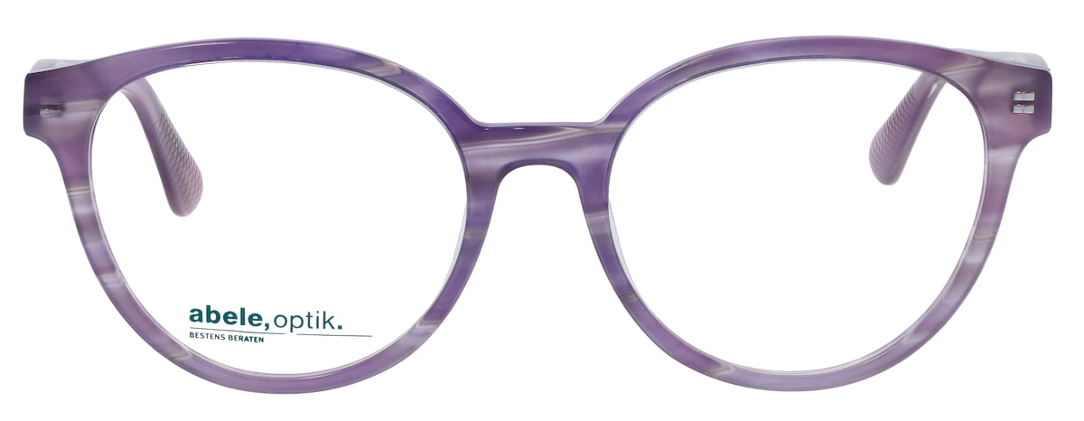 Brille mit UV-Farbwechsel. Rosa transparent/Lila transparent 152012.