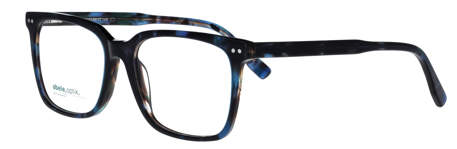 Abele Optik Brille für Herren in Blau gemustert 149661