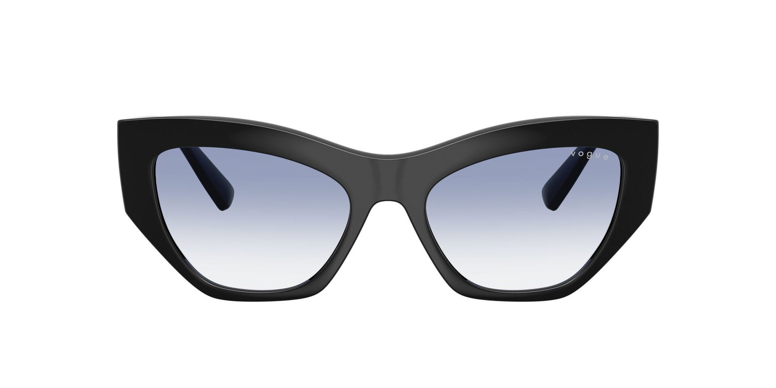 Das Bild zeigt die Sonnenbrille VO5607S von der Marke Vogue in Schwarz.