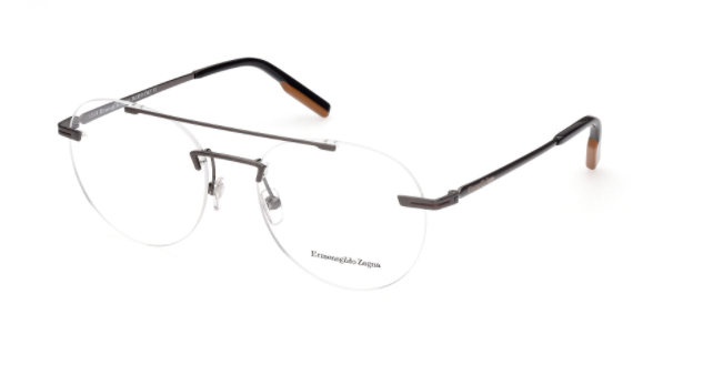 Das Bild zeigt die Korrektionsbrille EZ5196 008 von der Marke Ermenegildo Zegna  in anthrazit.
