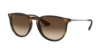 Das Bild zeigt die Sonnenbrille ERIKA RB4171 865/13 von der Marke Ray-Ban in havanna.