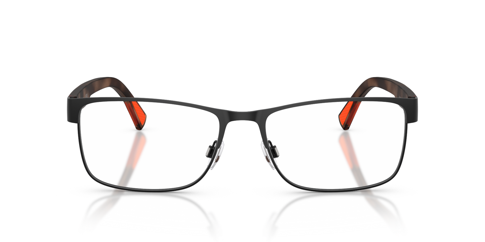 Das Bild zeigt die Korrektionsbrille 0PH1244 von Polo in der Farbe Schwarz.